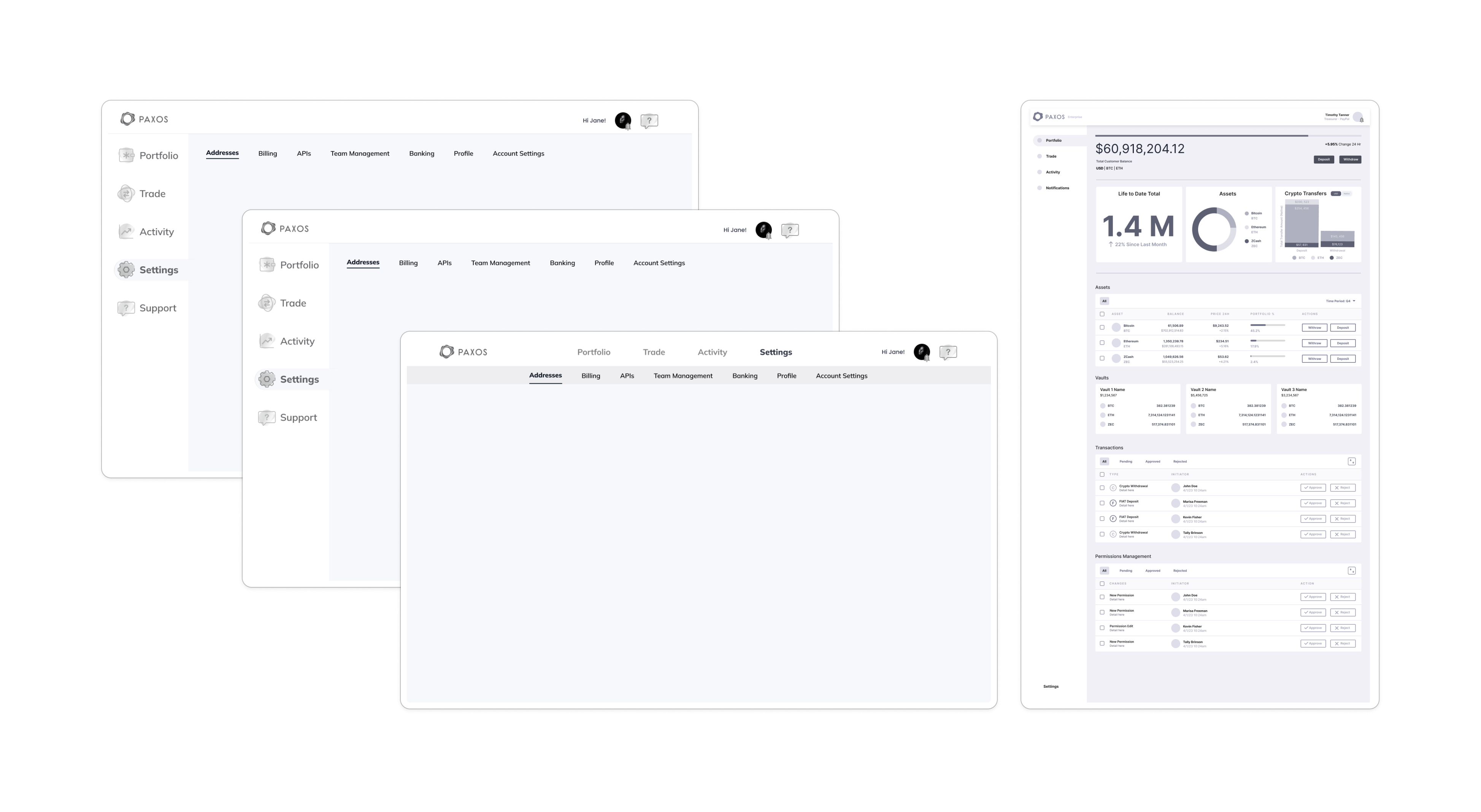 Screenshot Wireframes